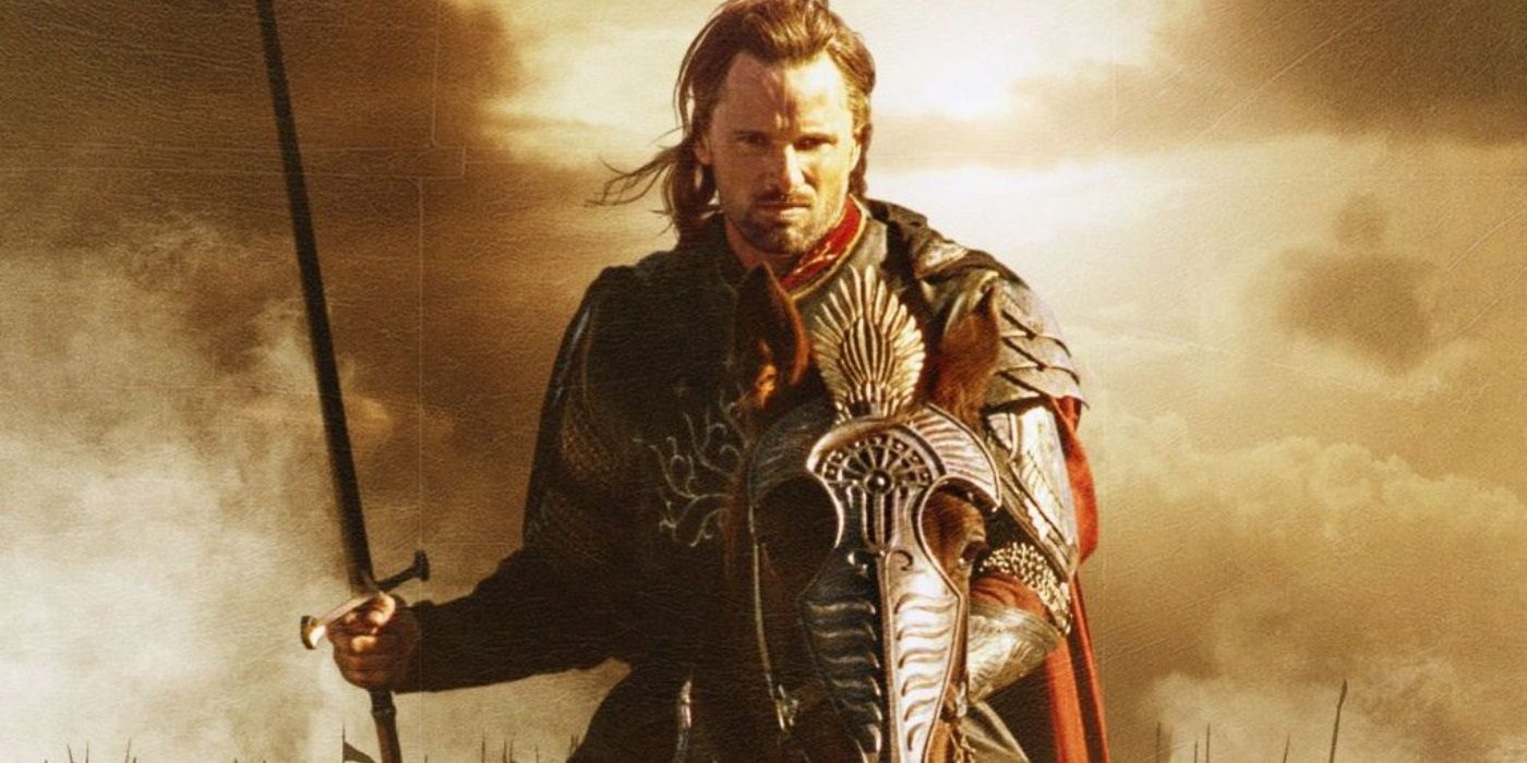 Aragorn on the Lord of the Rings Cover