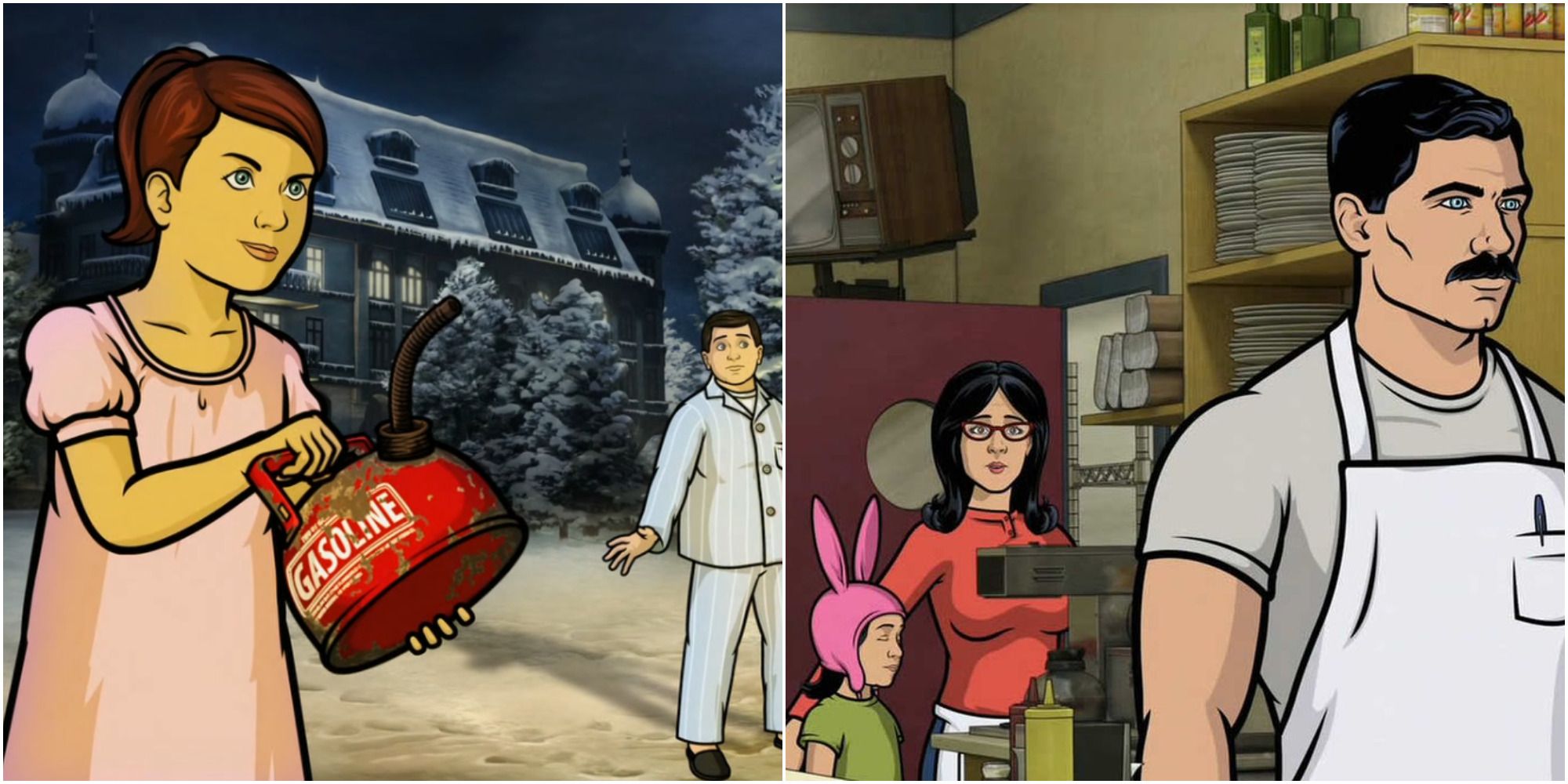 ArcherBob's Burgers 10 Times The Shows Had Unexpected Crossovers