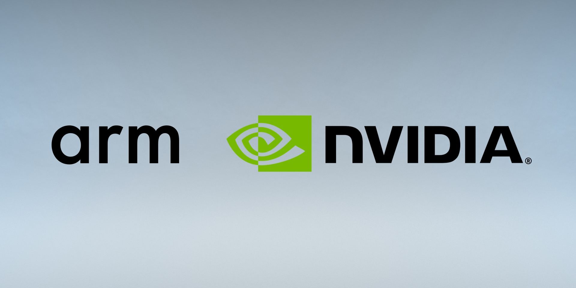 Arm and Nvidia logos