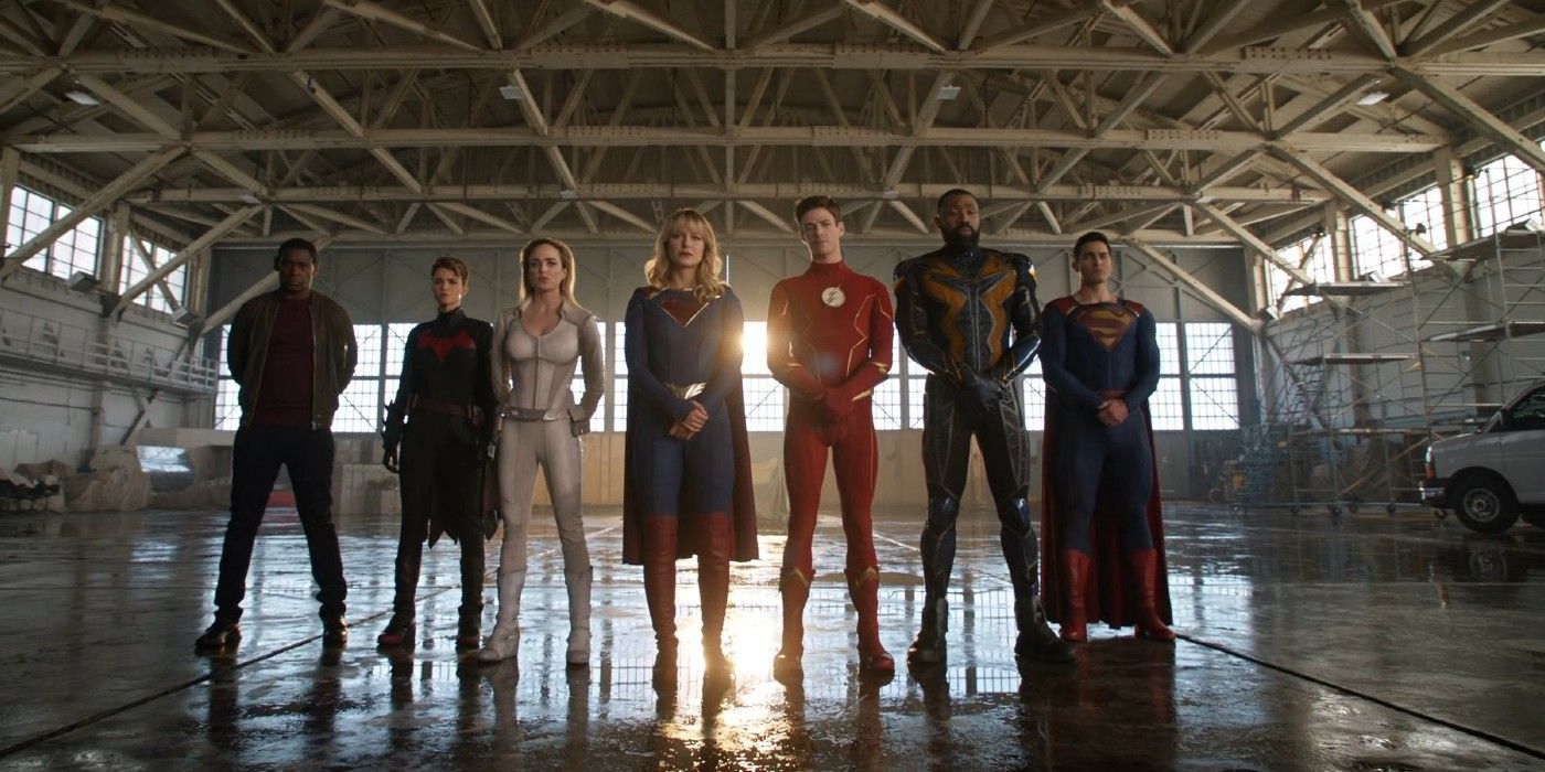 The Justice League from the Arrowverse