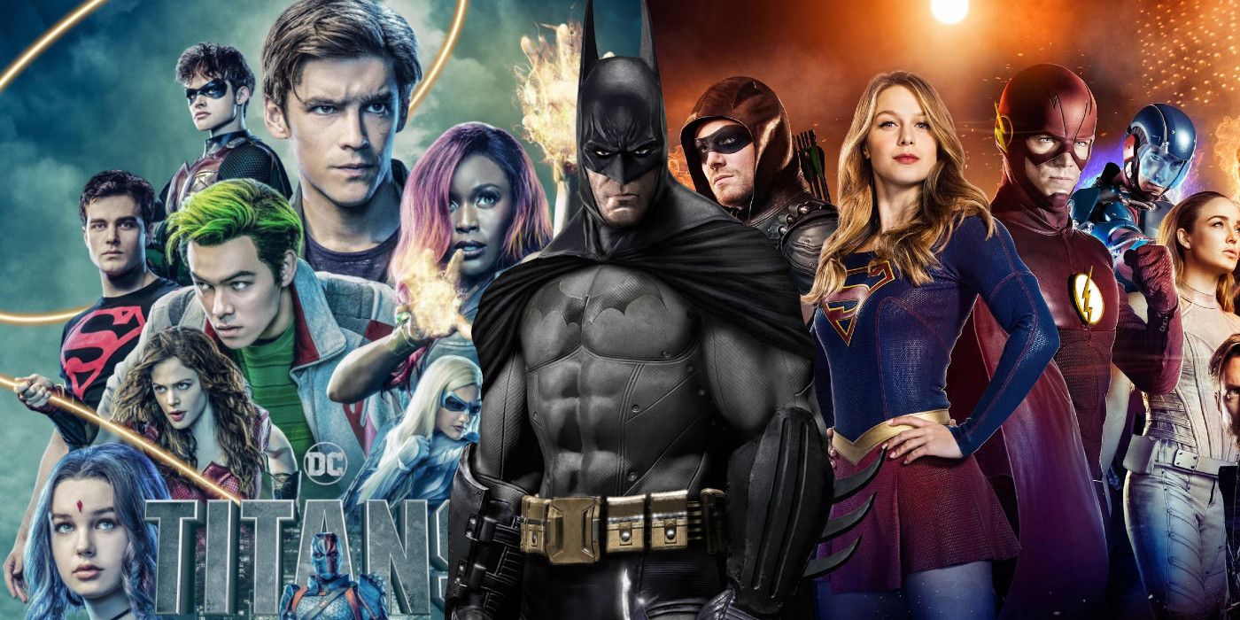 Arrowverse Titans Batman