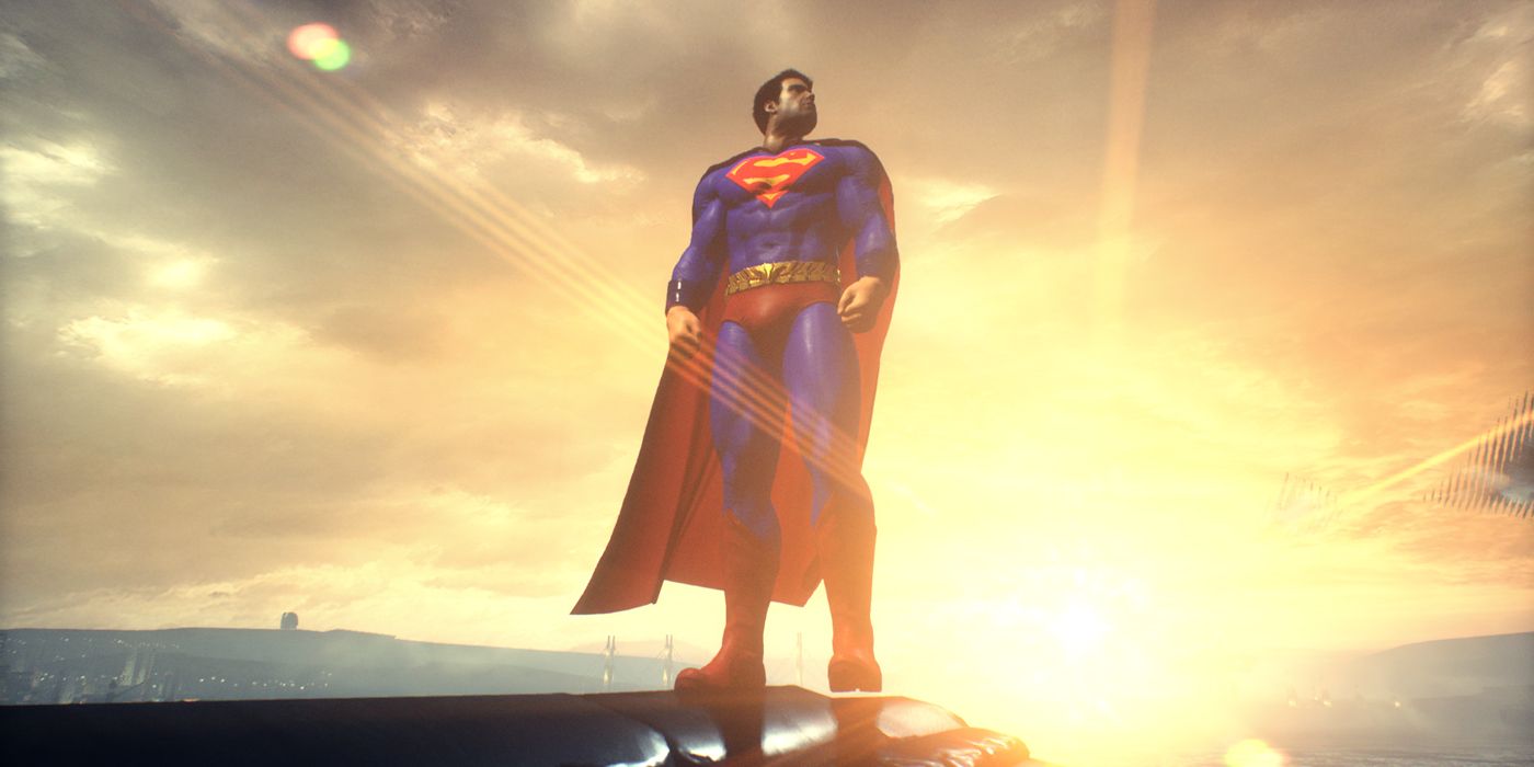 Superman in Arkham Knight