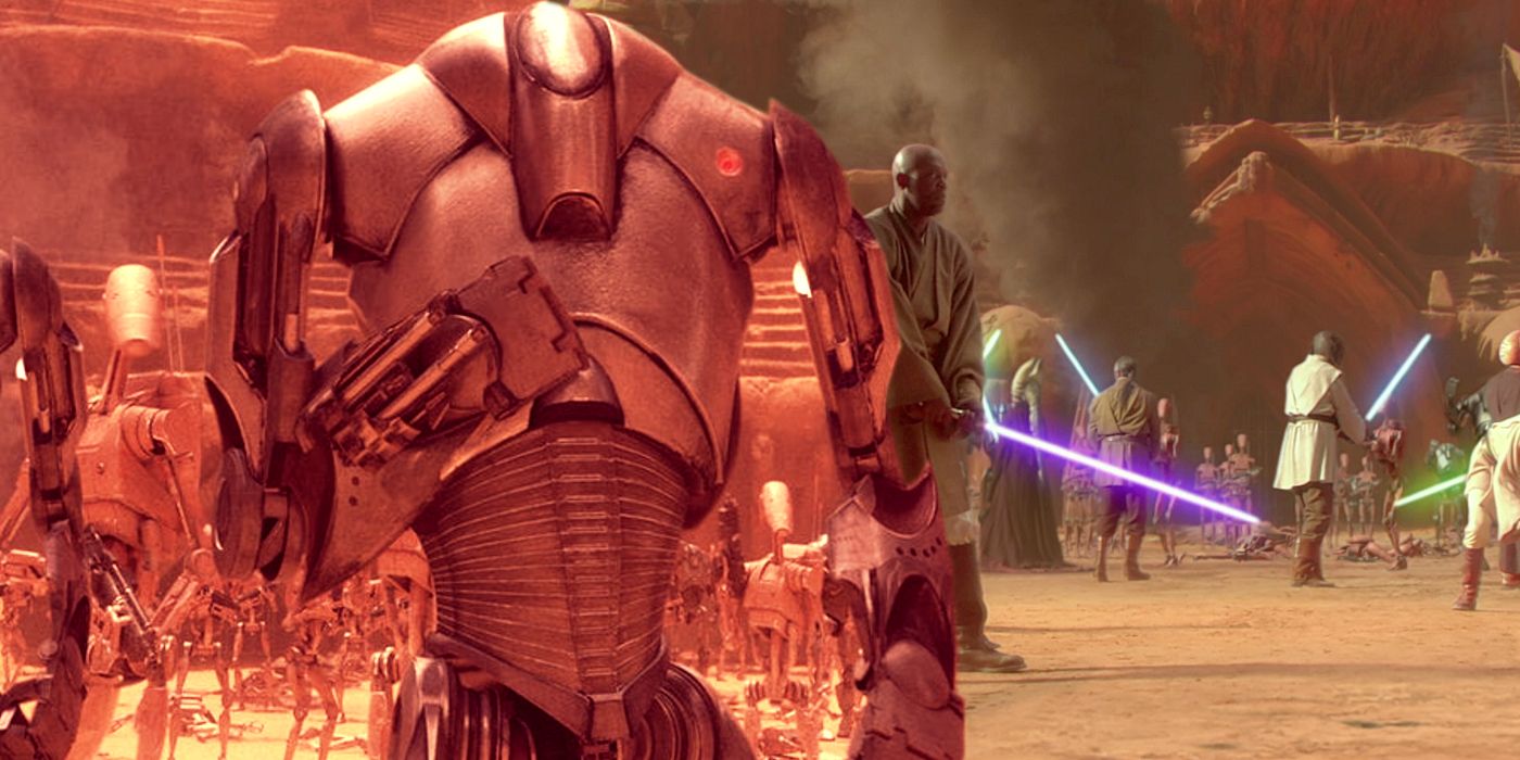 Battle Droids Separatists Battle of Genosis Star Wars Episode II Attack of the Clones