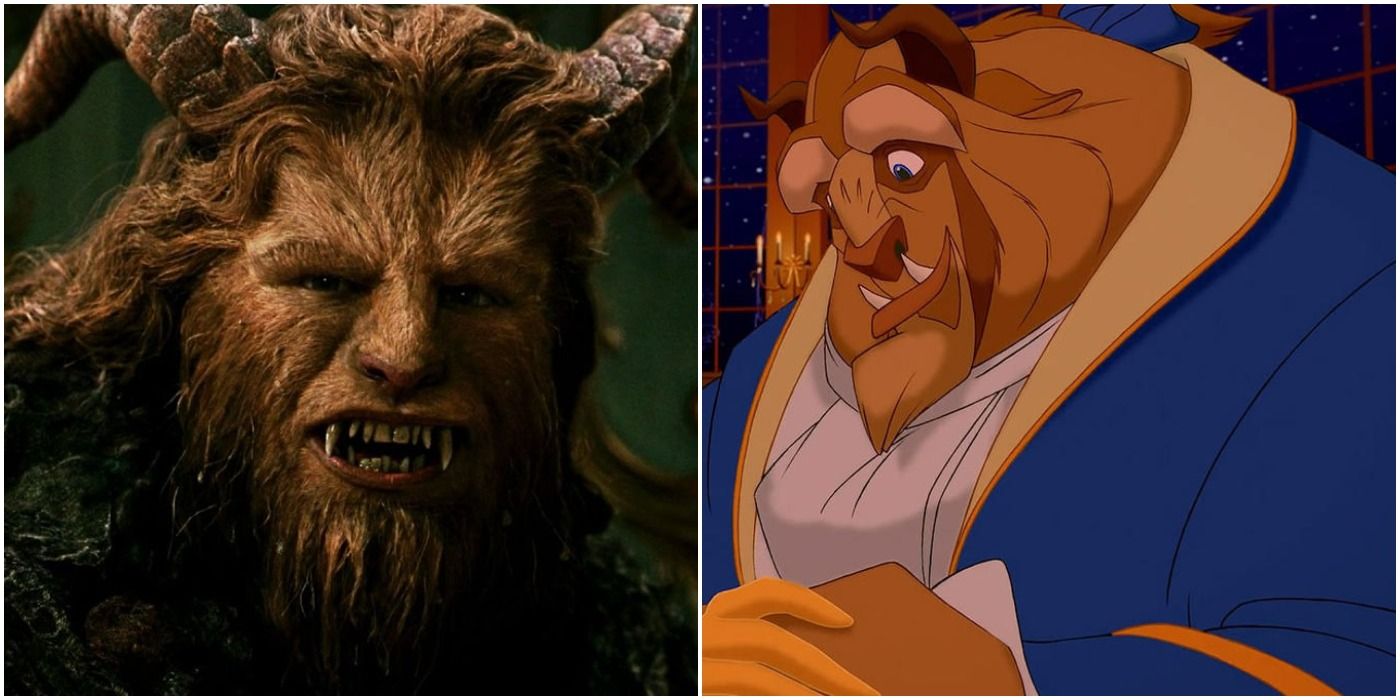 Disney Beast Animated And Live Action