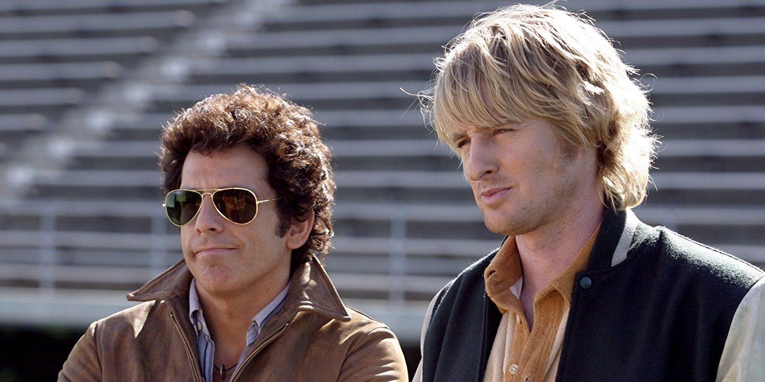 Starsky and Hutch on a football field