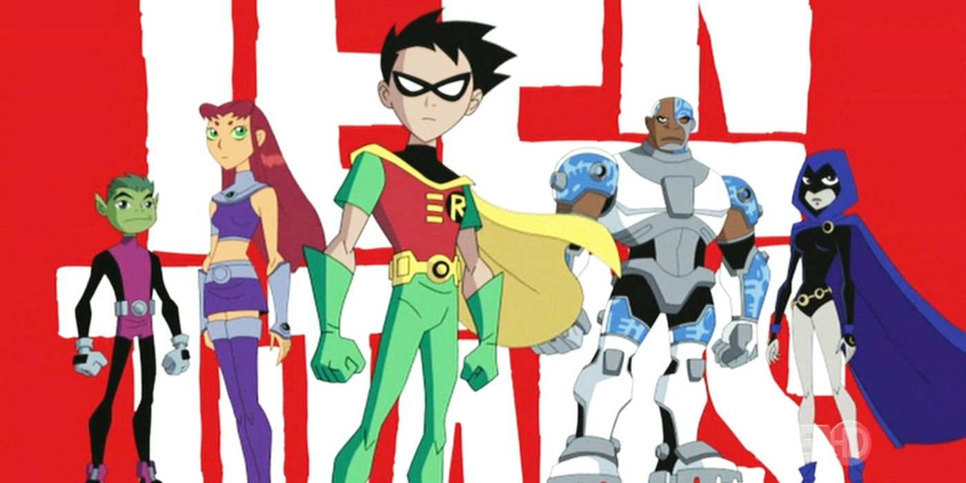 Best DC Animated Shows Teen Titans 2003