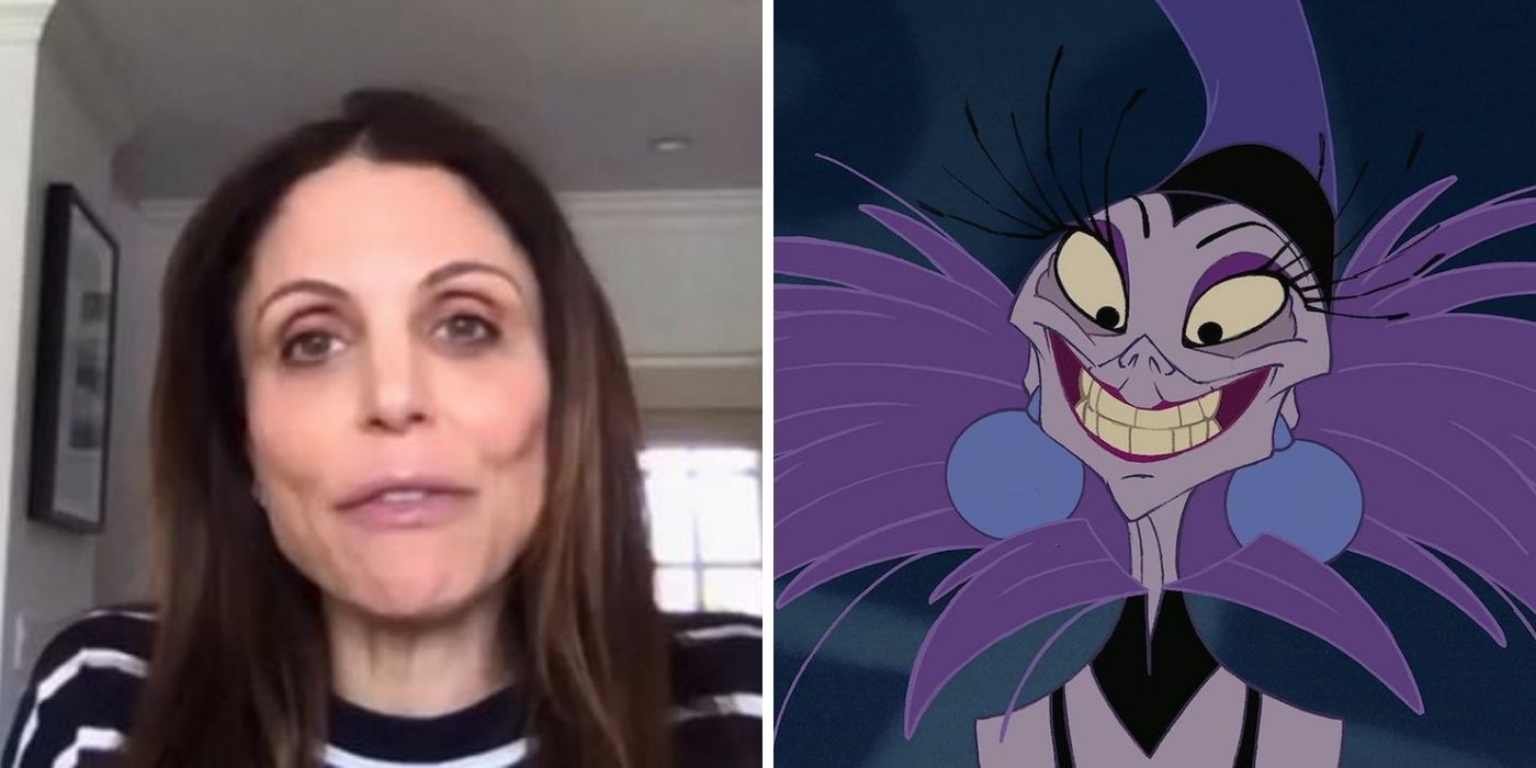 Bethenny as yzma - rhony:disney