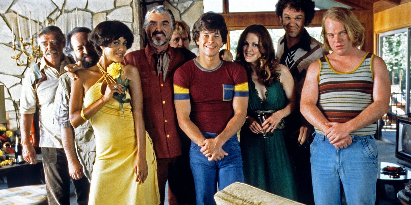 The cast of Boogie Nights