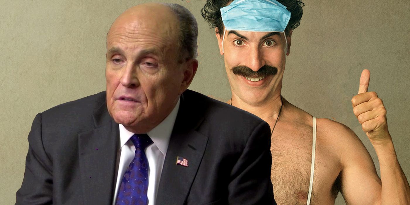 Borat 2 Rudy Giuliani golden globes joke