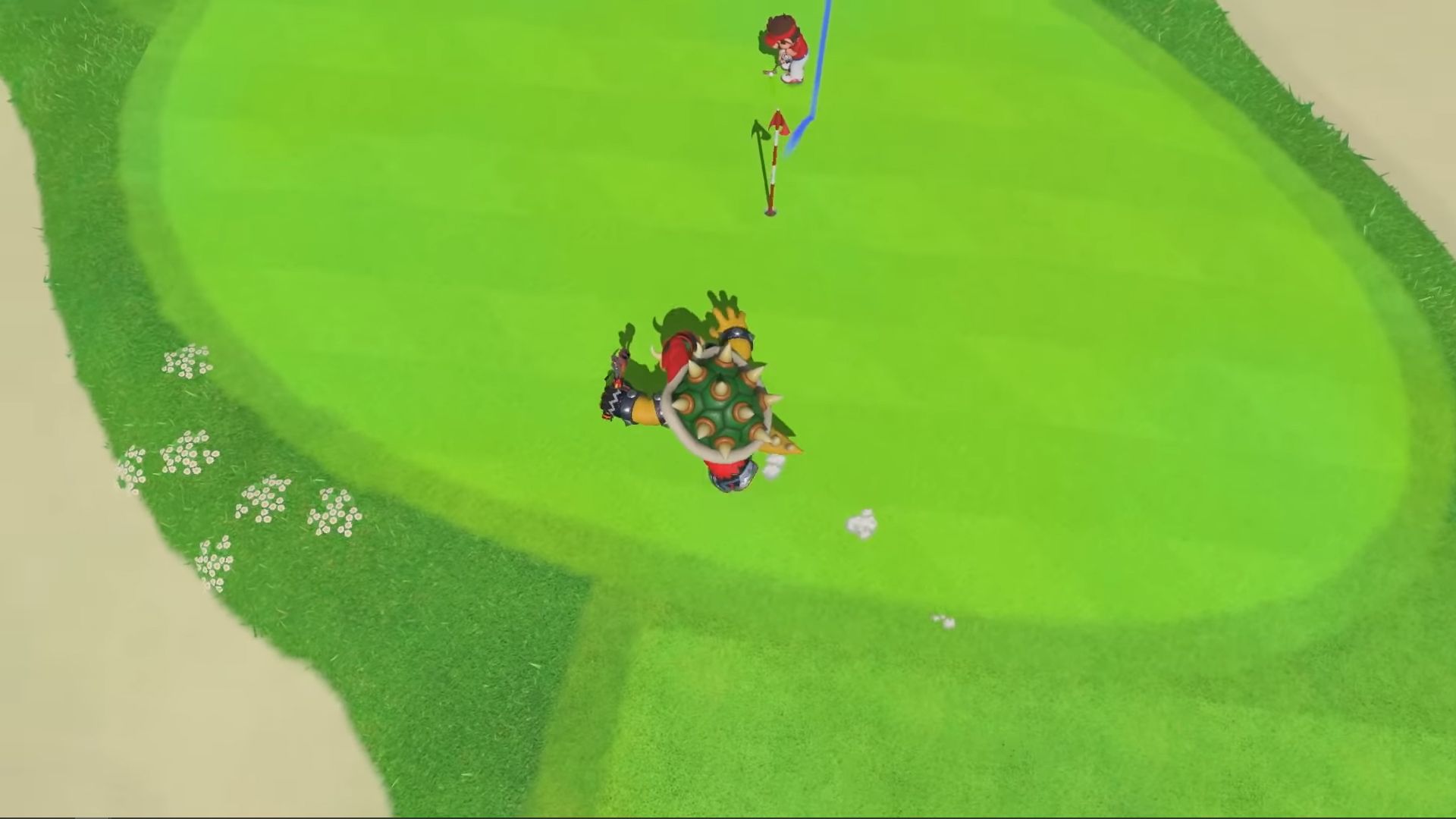 Bowser In Mario Golf Super Rush