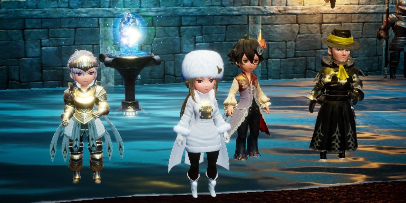 Bravely Default 2 Party Sewer