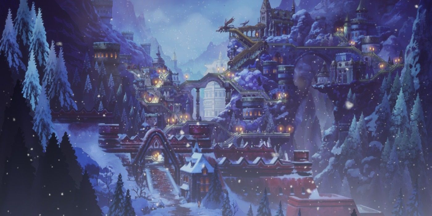 Bravely Default 2 Snow City