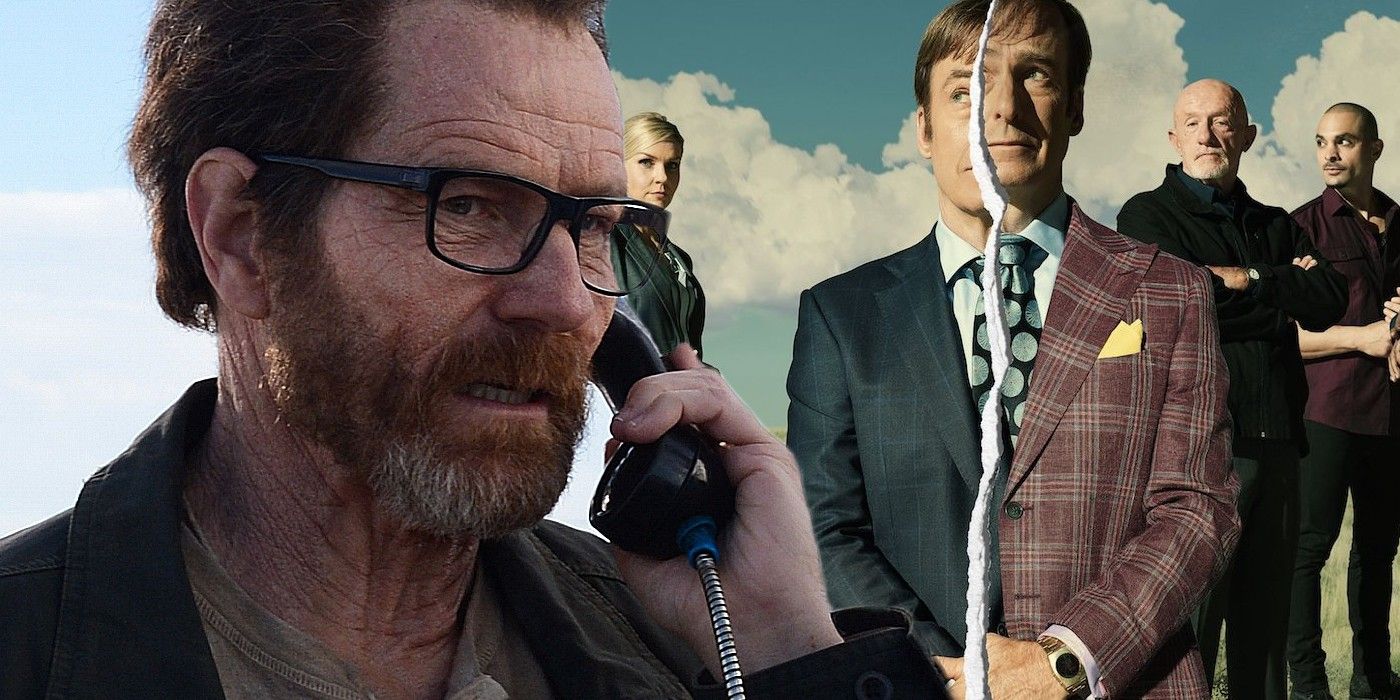 Bryan Cranston as Walter White and Better Call Saul