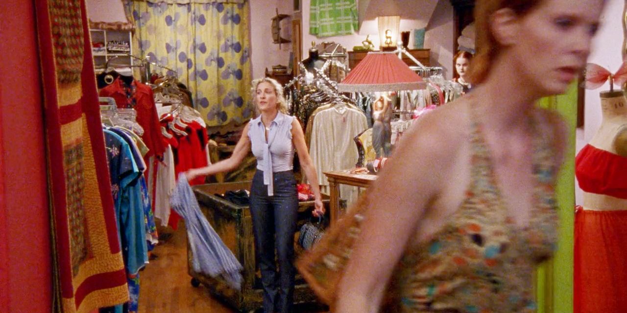 The tail end of Carrie and Miranda's fight in Sex and the City episode Cock-a-Doodle-Do