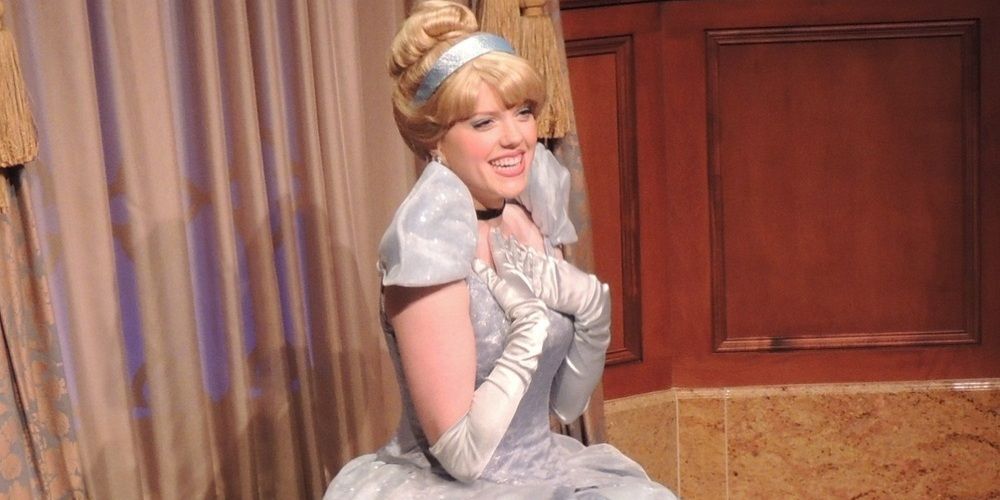 Princess with arms folded