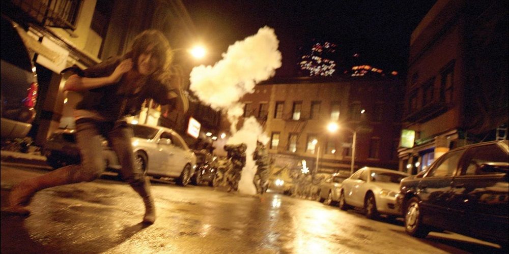 Cloverfield-Film-2008, street destruction 