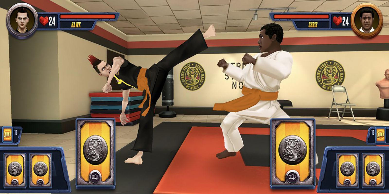 Cobra Kai: Card Fighter on X: Playing Cobra Kai: Card Fighter every day  will unlock cool rewards and alternate looks for your favorite fighters.  Pre-order here to make sure you don't miss