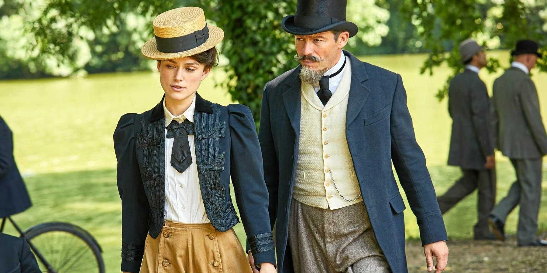 Keira Knightley and Dominic West in Colette.
