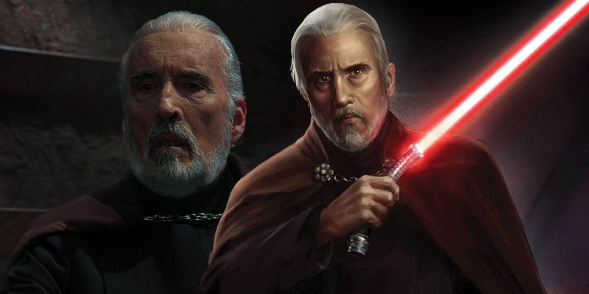 Star Wars: Why Count Dooku Uses A Curved Lightsaber