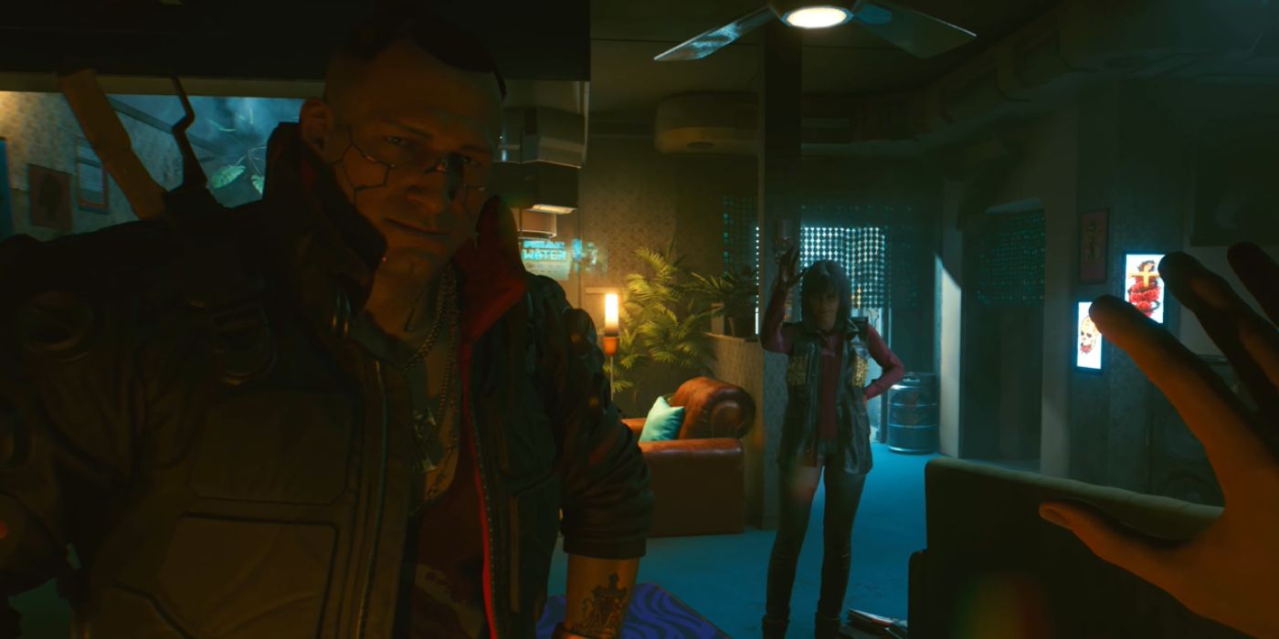 Cyberpunk 2077 Jackie and Mama Welles Montage