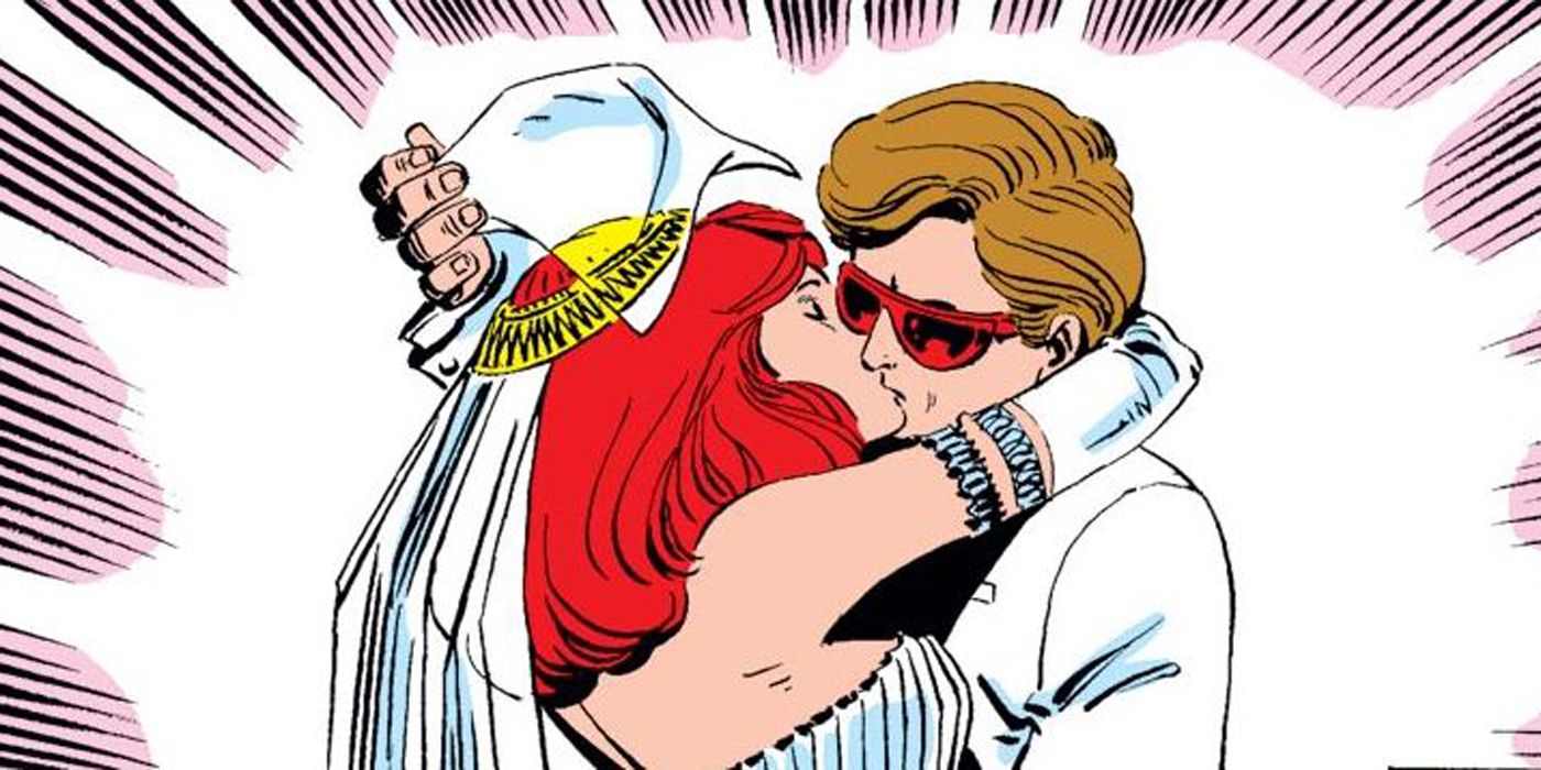 Cyclops and Madelyne get married