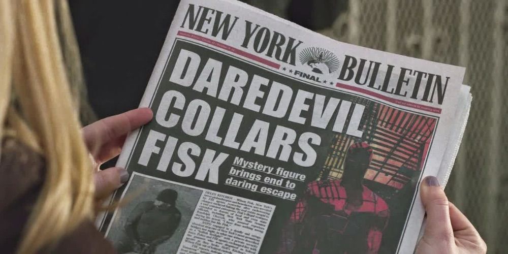 Daredevil News Paper Article