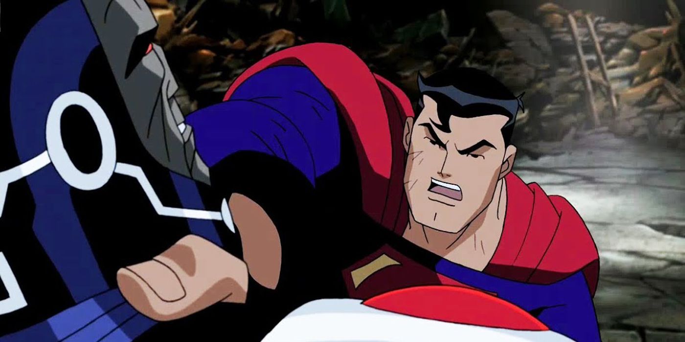 Darkseid Animated World Of Cardboard Superman Justice League Unlimited