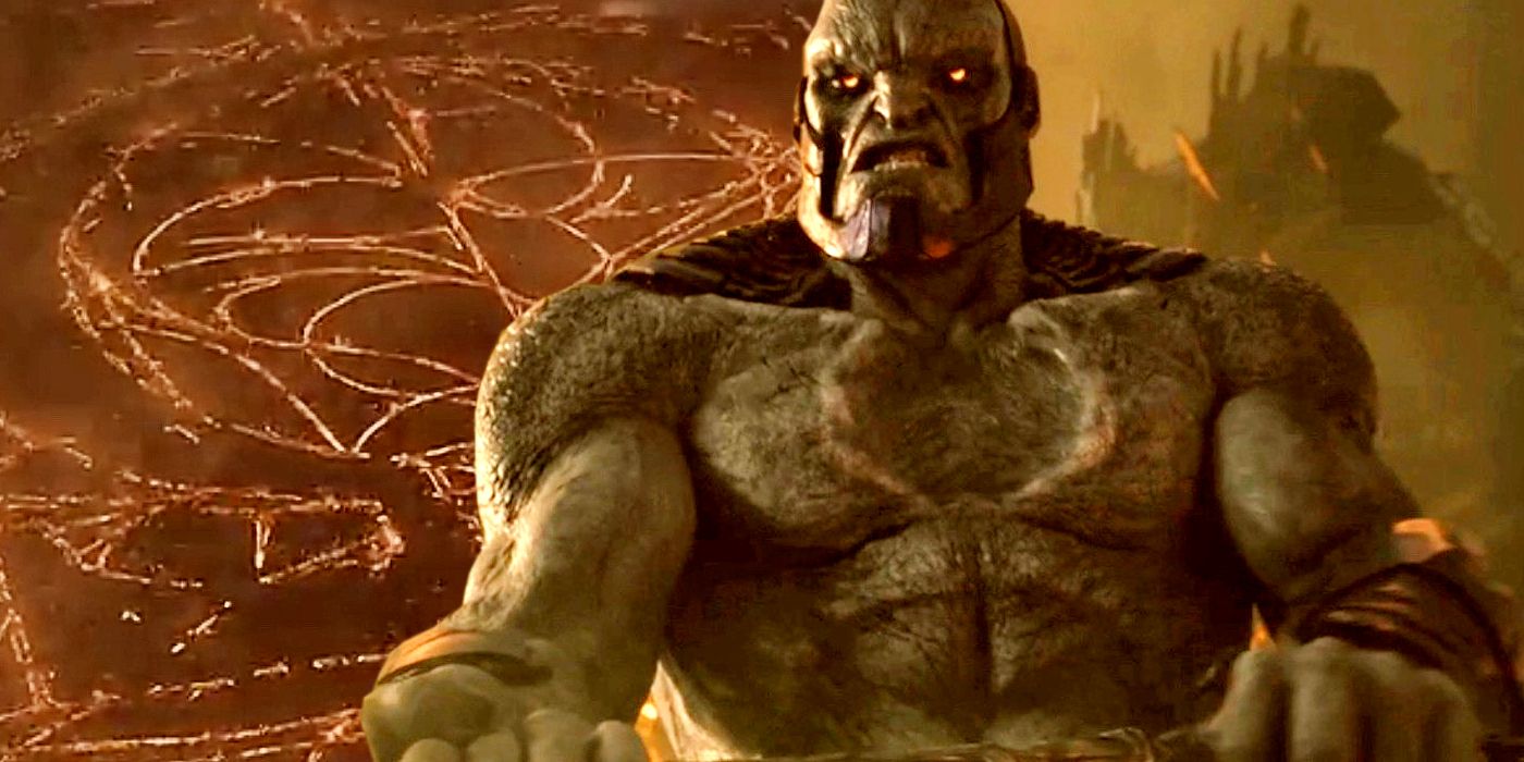 Darkseid and Anti Life Symbol in Justice League Snyder Cut