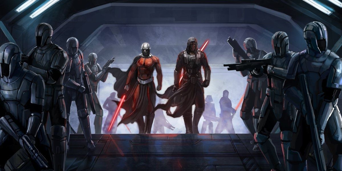 Darth Malak and Darth Revan from Knights of the Old Republic