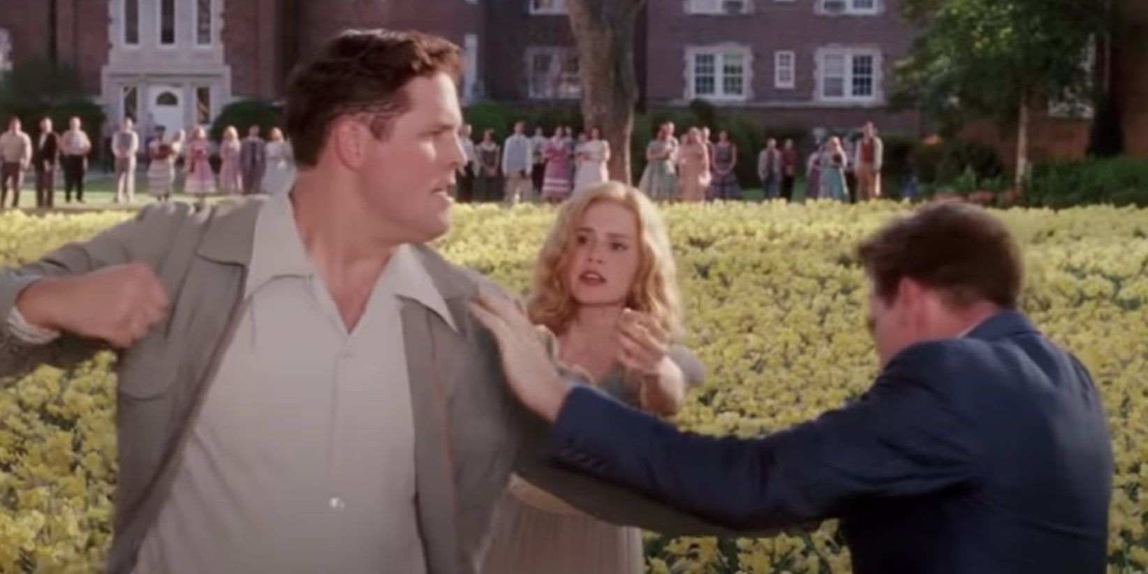 David Denman reaches back for a punch in Big Fish
