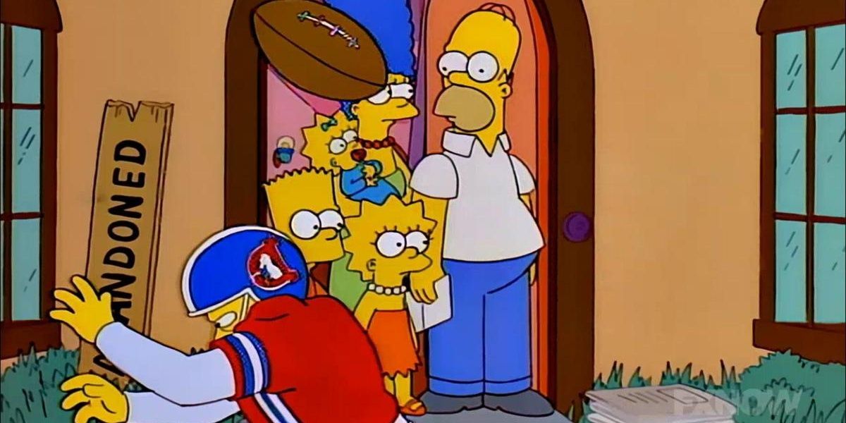 Denver Bronco in The Simpsons