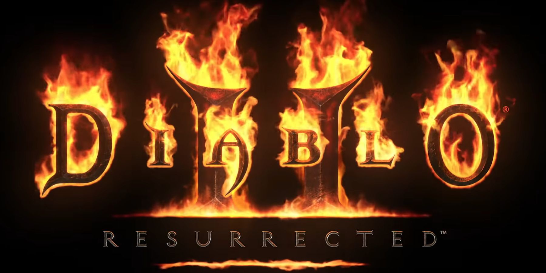 O logotipo da capa de Diablo Ressuscitado