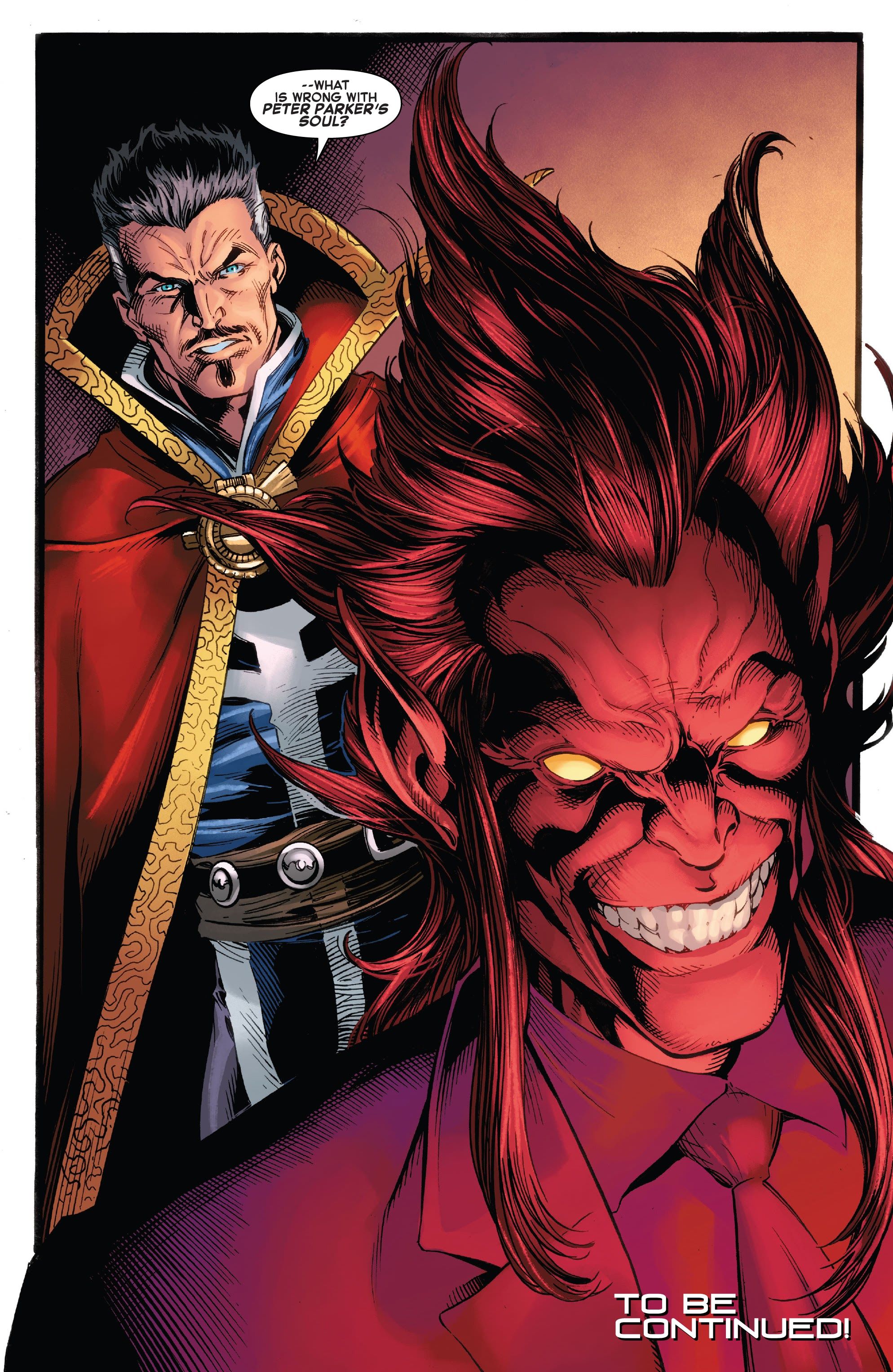 Doctor Strange Confronts Mephisto