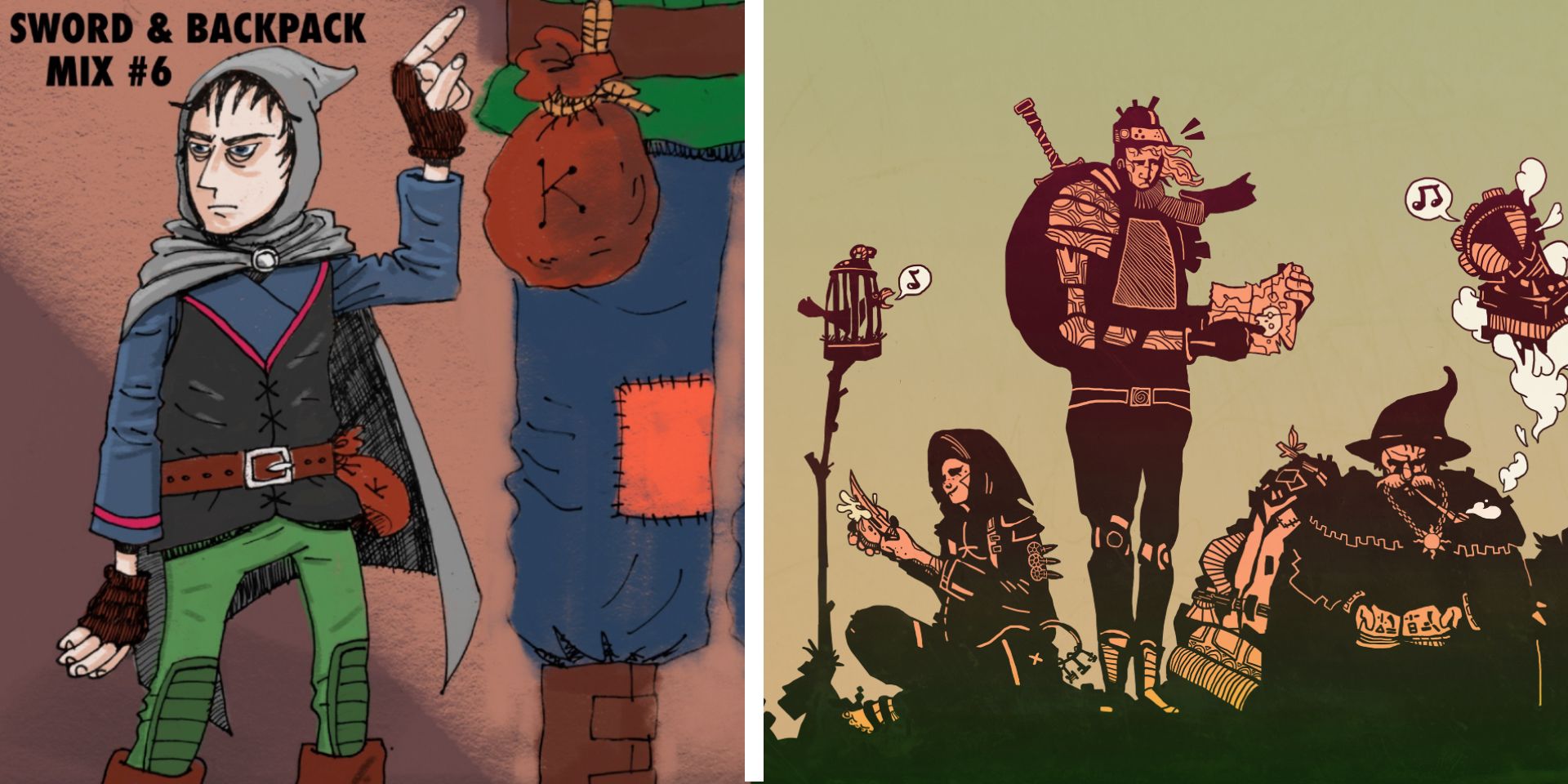 Dungeonpunk RPGs Sword And Backpack Alternate-2