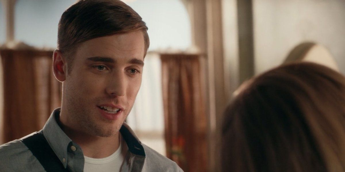 Dustin Milligan as Ted Mullens on Schitt's Creek