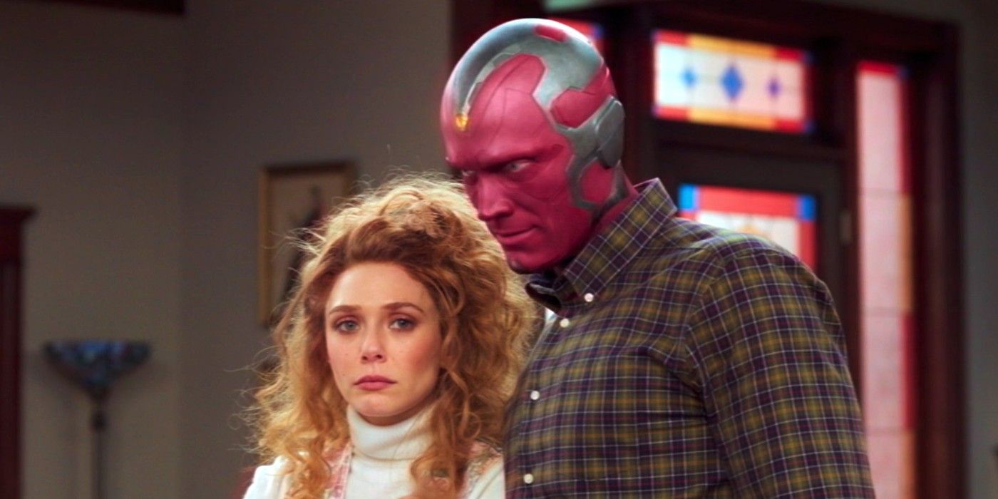 Weird is good Paul Bettany and Elizabeth Olsen on superhero sitcom  WandaVision  Television  The Guardian