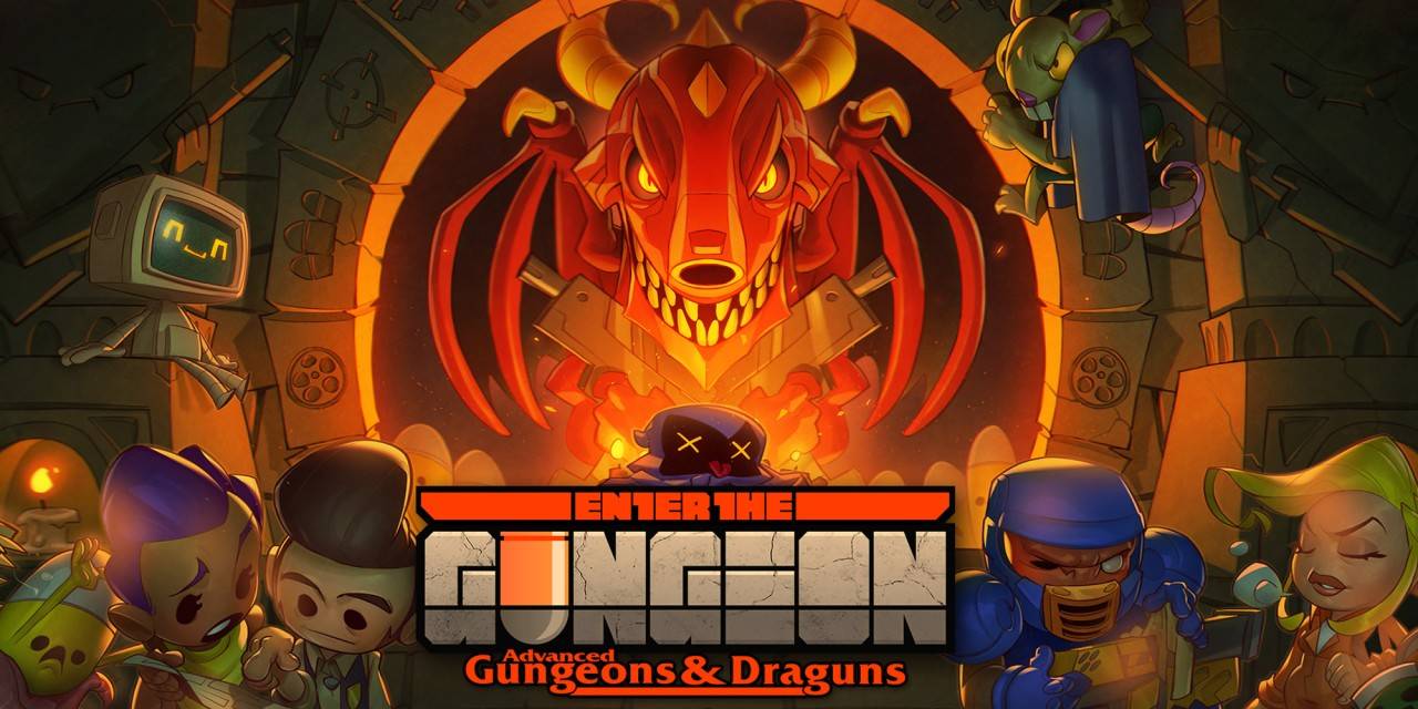 Imagem promocional da atualização Enter the Gungeon's Gungeons and Dragons.