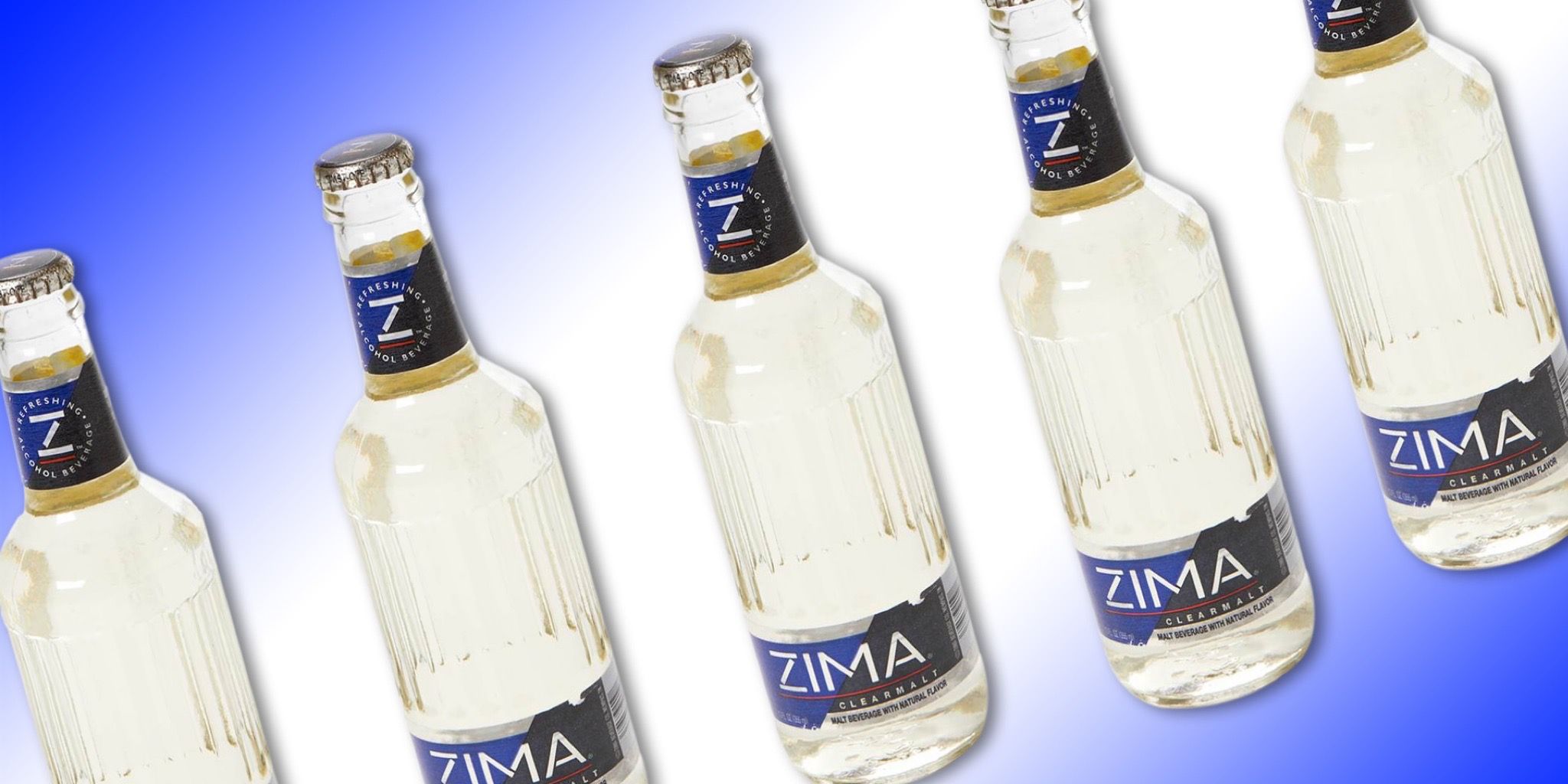 Picture of bottles of Zima
