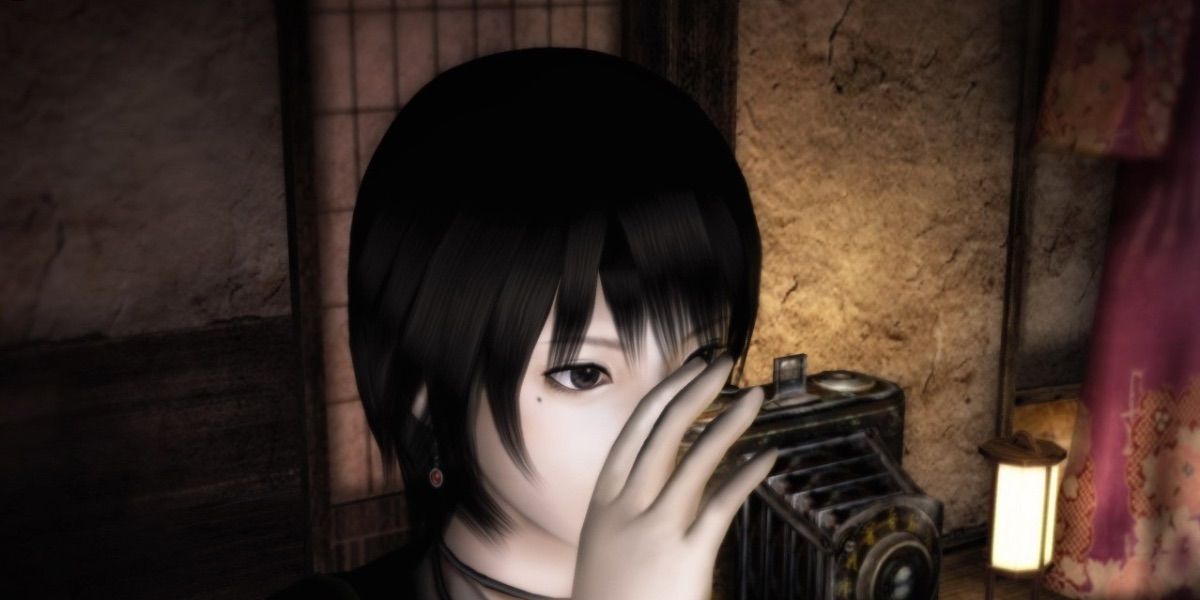 Woman with a camera in Fatal Frame