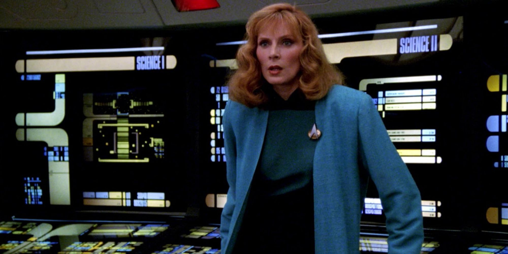 Dr. Crusher in Star Trek TNG 