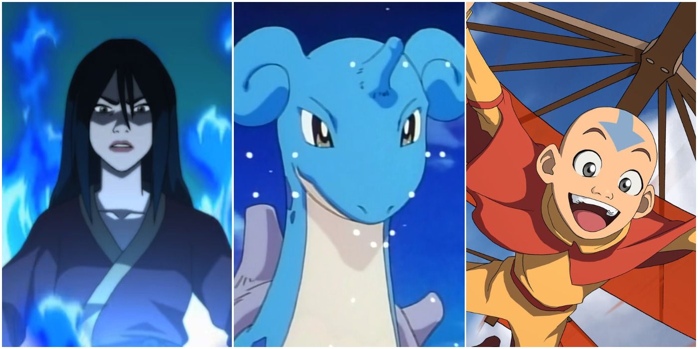 What Pokemon type is the avatar above you?