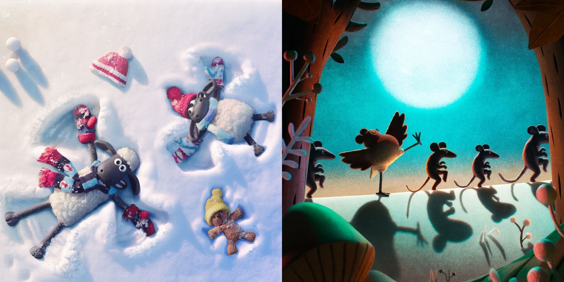 Feature Image - A Winter’s Tale From Shaun The Sheep and Robin Robin