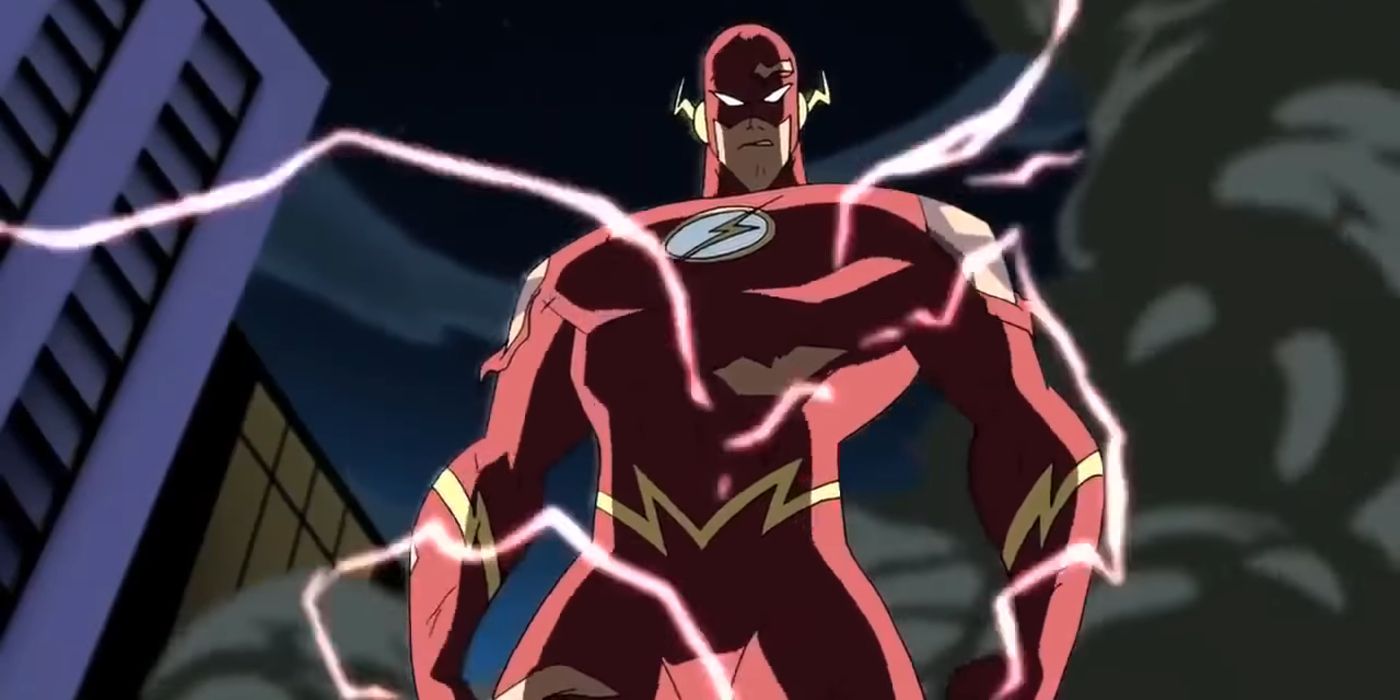 Flash Charged With The Speed Force - Justice League Unlimited