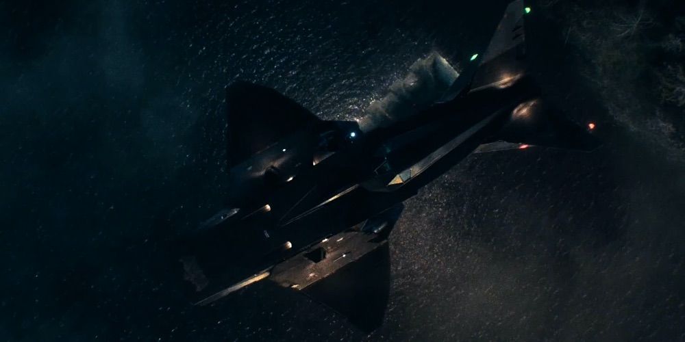 Flying Fox Rising From the Water In Justice League