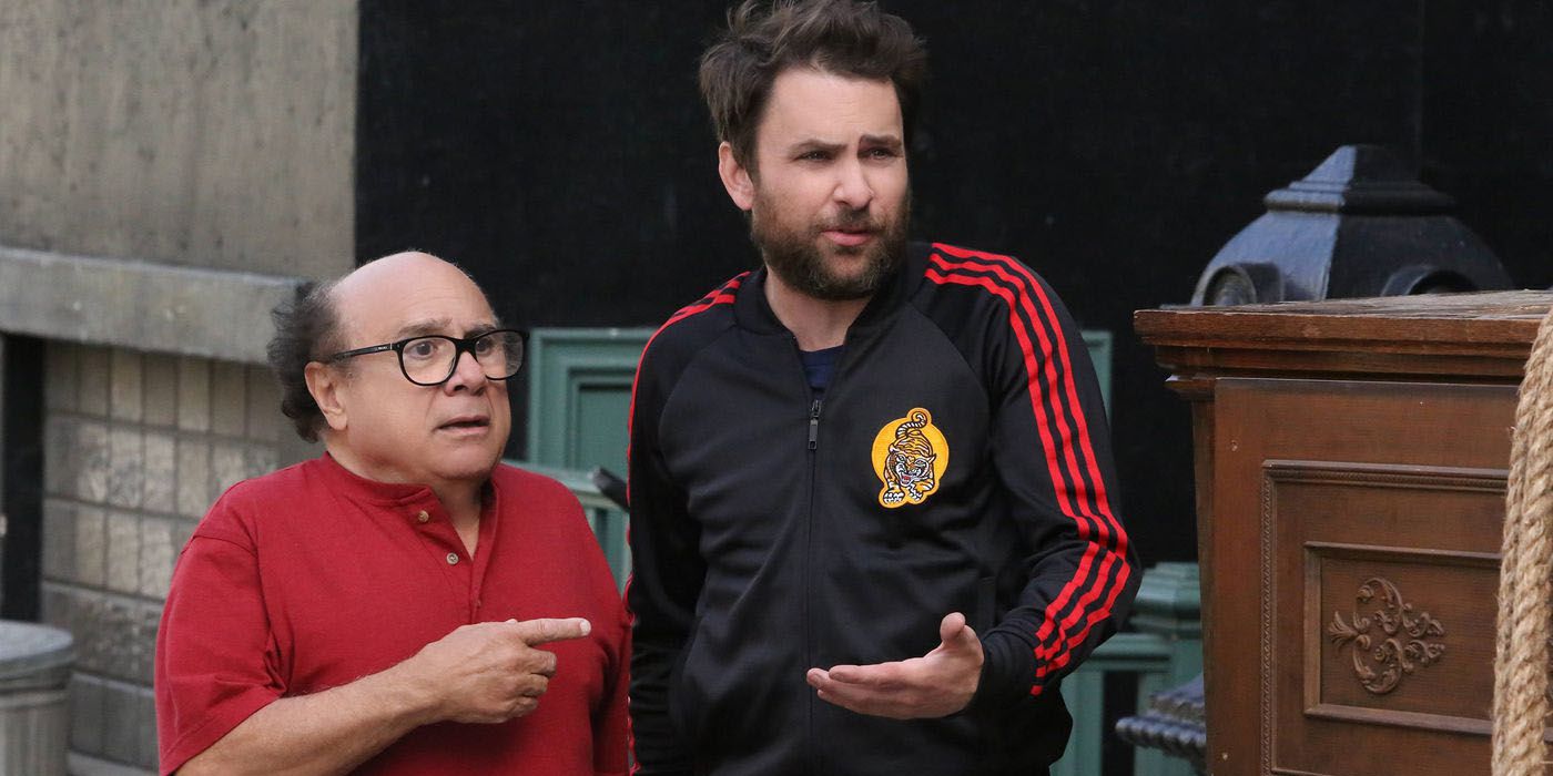 Frank and Charlie in It's Always Sunny