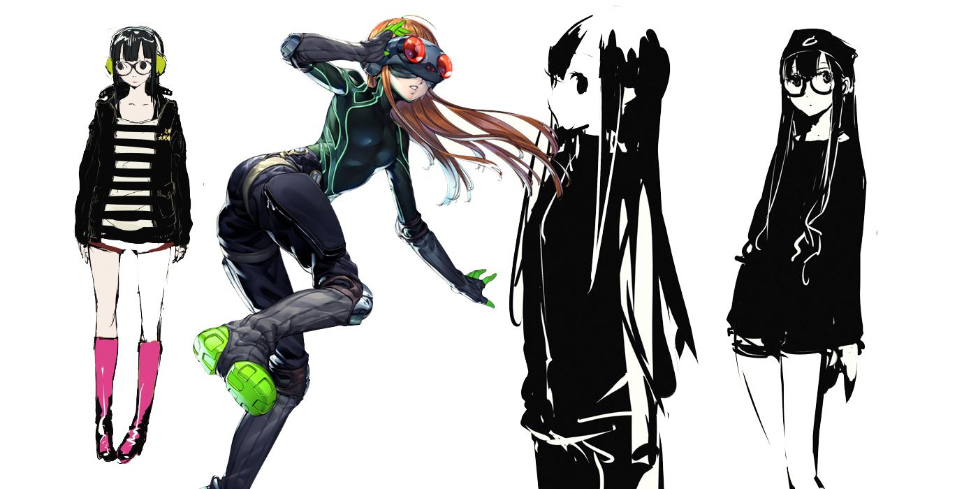 Futaba Concept Art Persona 5 2