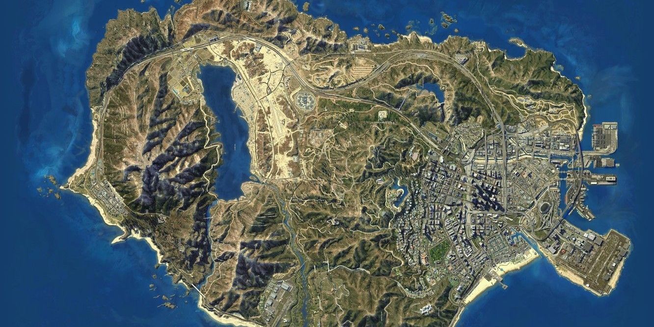 A bird’s eye view of the map