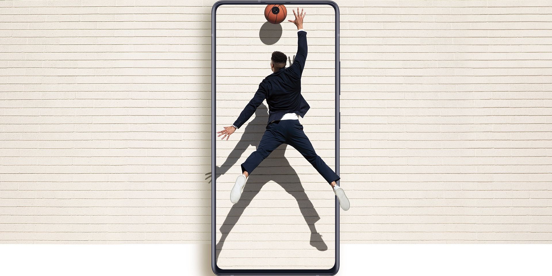 Galaxy A71 5G Infinity Display feature graphic