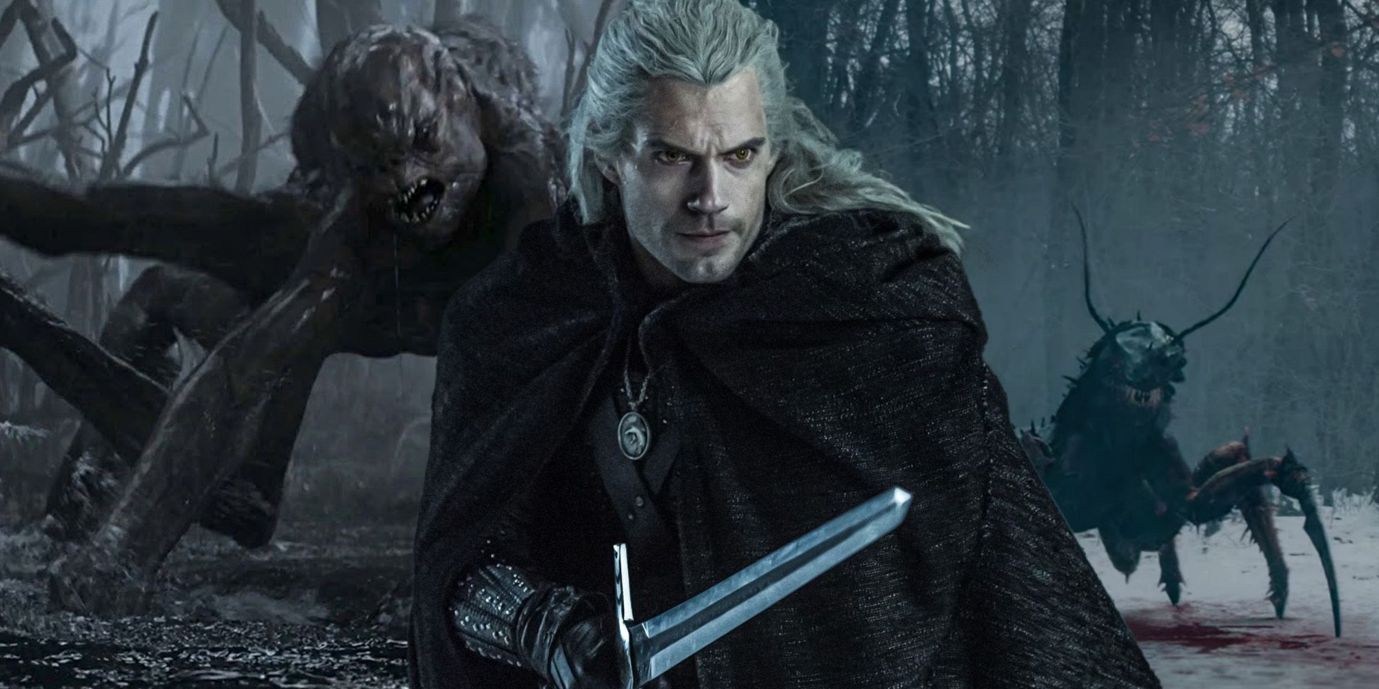 Geralt The witcher season 1 creatures