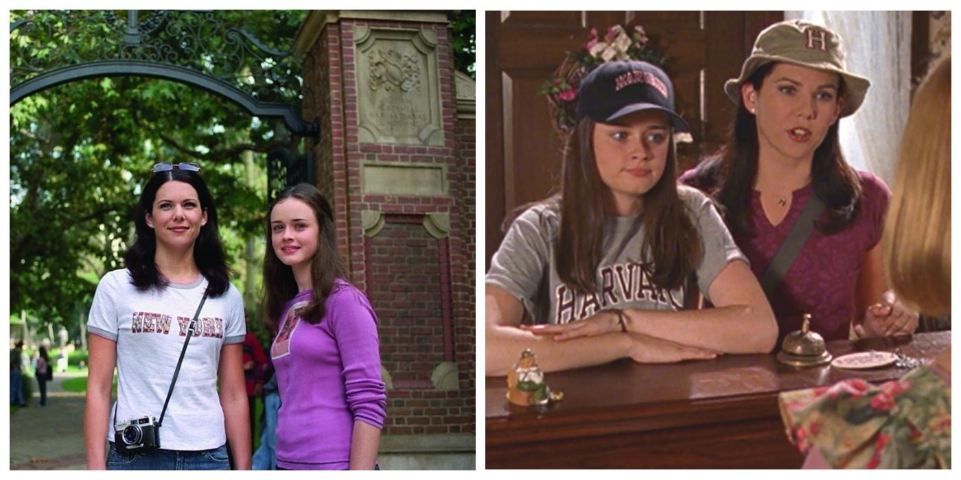 Hidden Details In The Gilmore Girls Episode The Road Trip To Harvard